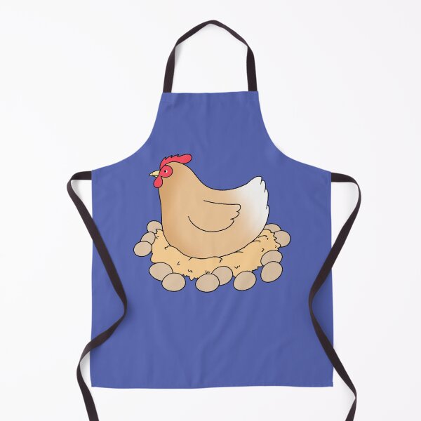 Item preview, Cute Mother Hen Hatching Eggs in Nest Illustration designed and sold by ubborn.