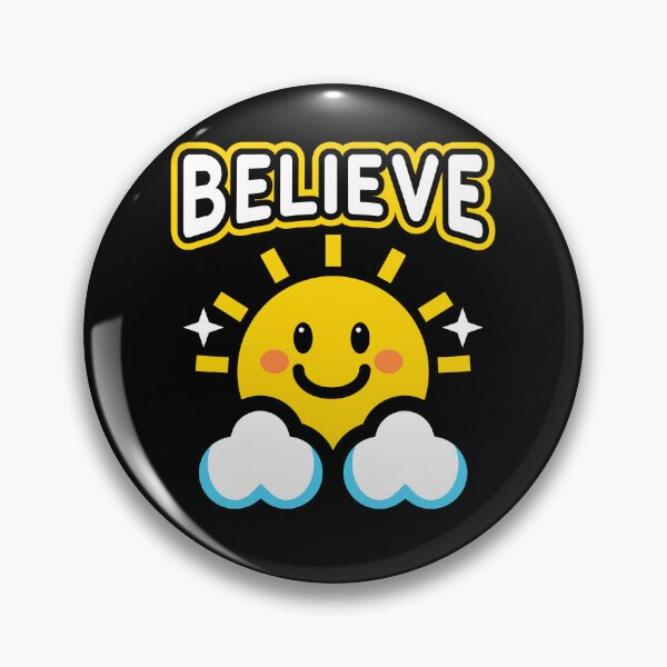 Item preview, Believe Smiling Sun and Clouds Design designed and sold by AhmedZouita.