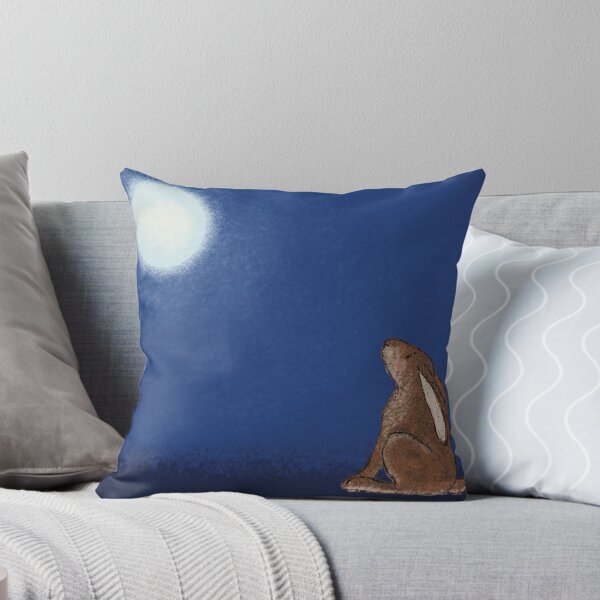 Item preview, Moon Gazing Hare designed and sold by Kimberley Cummings Illustration.
