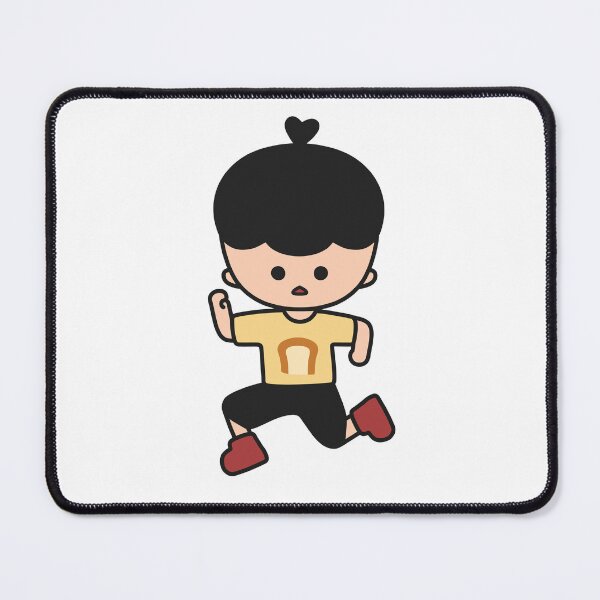Item preview, Cute Little Boy Running - KURA designed and sold by KURA - Cozy inside.