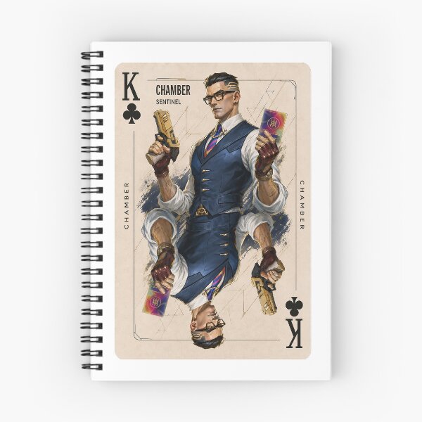 Item preview, Chamber-Valorant Playing Card King of Clubs designed and sold by rygenr8.