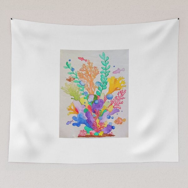 Item preview, Coral reef watercolour designed and sold by Lexi DesignZ .