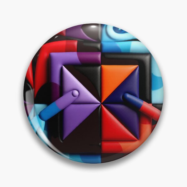 Item preview, ocean fire geometry C br colorful geometric surreal abstract design designed and sold by SmashingDeals.