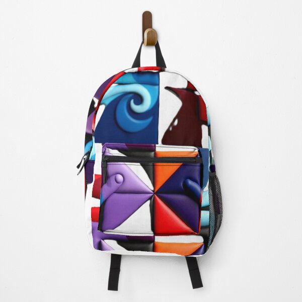 Item preview, ocean fire geometry C br colorful geometric surreal abstract design designed and sold by SmashingDeals.