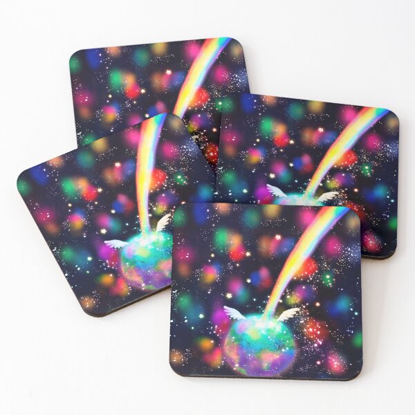 Item preview, Rainbow Wings of the Radiant Earth designed and sold by Cosmic World Shop.
