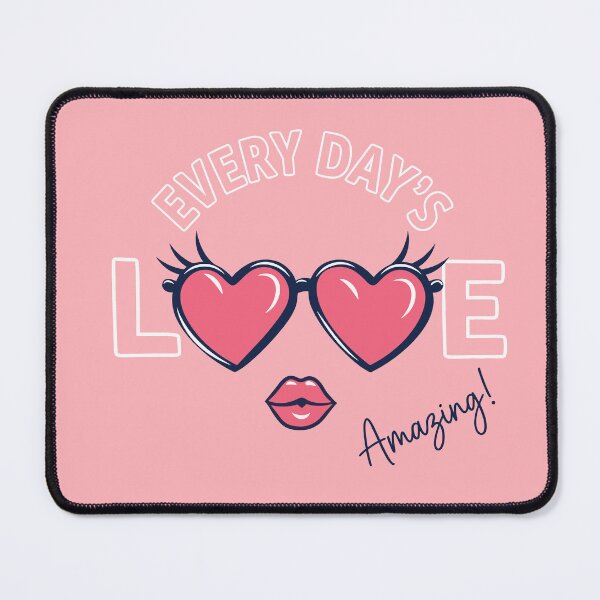 Item preview, Everyday Love Amazing Heart Sunglasses Cute Romantic Graphic designed and sold by artworkathome.
