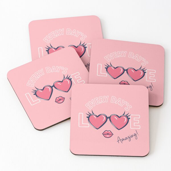 Item preview, Everyday Love Amazing Heart Sunglasses Cute Romantic Graphic designed and sold by artworkathome.
