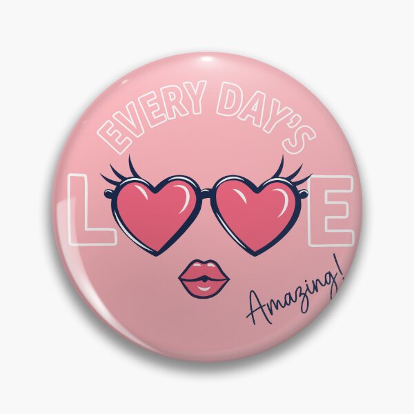 Item preview, Everyday Love Amazing Heart Sunglasses Cute Romantic Graphic designed and sold by artworkathome.