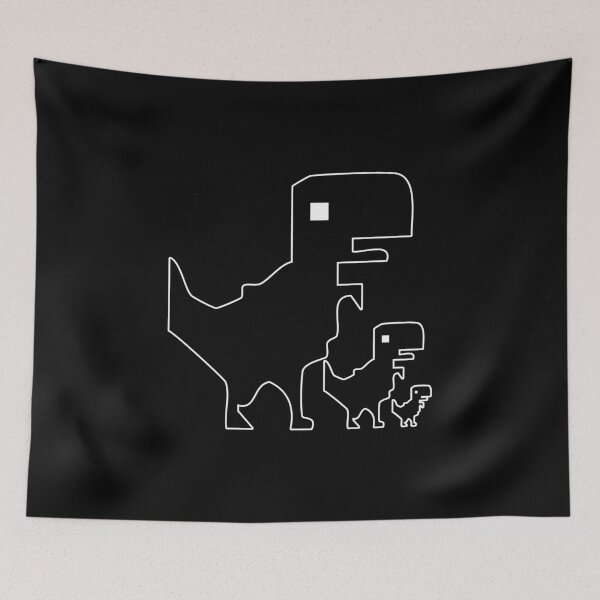 Item preview, Three Dinosaur Silhouettes Family Size Progression designed and sold by AhmedZouita.