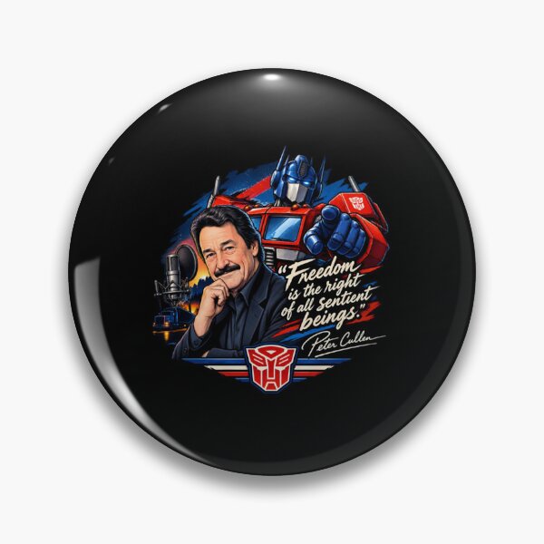 Item preview, Peter Cullen - Freedom Is The Right Of All Sentient Beings designed and sold by KatieWadowski.