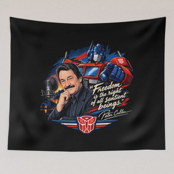 Item preview, Peter Cullen - Freedom Is The Right Of All Sentient Beings designed and sold by KatieWadowski.