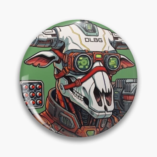 Item preview, Cyberpunk Syndicate - Aerial Predator Skull (Unit 01) designed and sold by DLBG-STORE.