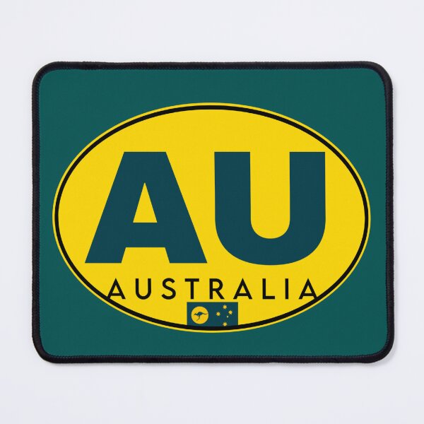 Item preview, Australia AU sticker design outline designed and sold by Kangaroo Sun.