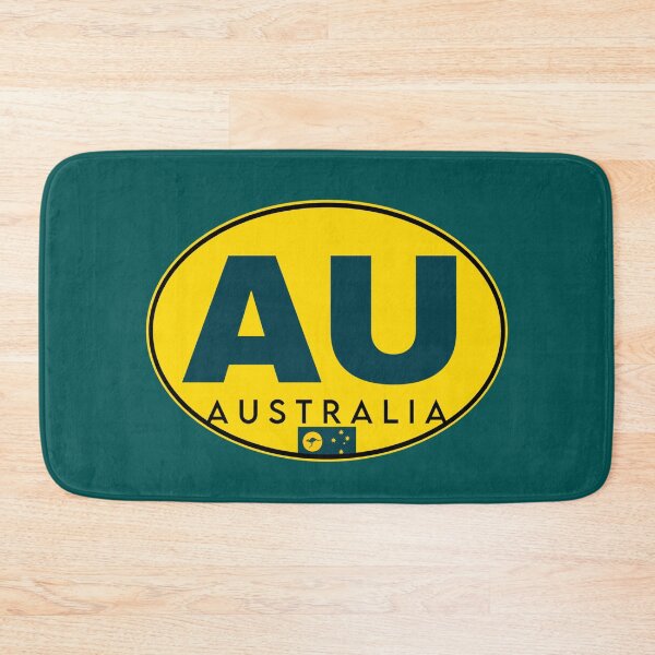 Item preview, Australia AU sticker design outline designed and sold by Kangaroo Sun.