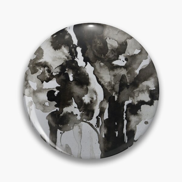 Item preview, Roses Study | Abstract Black and White Rose Ink Painting | Expressive Floral Art designed and sold by CaroEscalante.