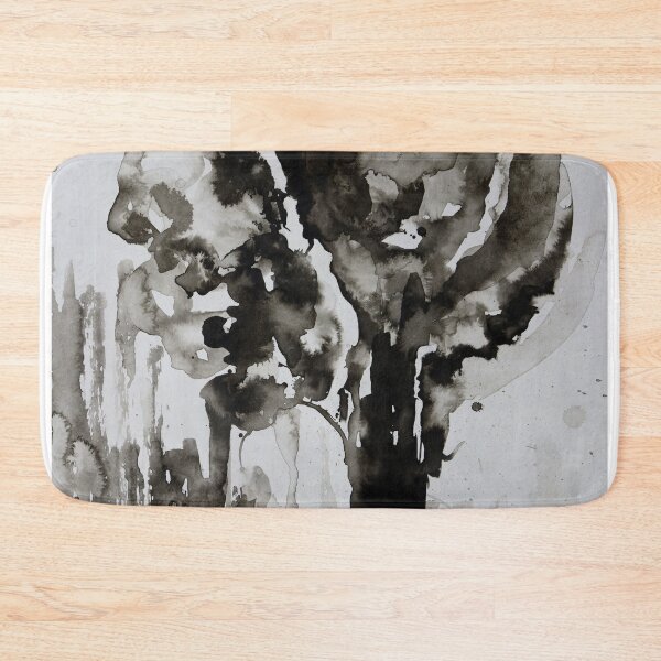 Item preview, Roses Study | Abstract Black and White Rose Ink Painting | Expressive Floral Art designed and sold by CaroEscalante.