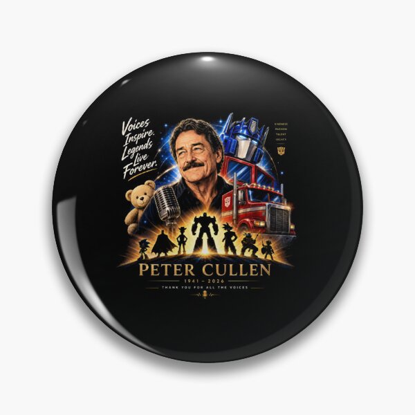 Item preview, Peter Cullen Legendary Voice Actor Legacy Tribute designed and sold by KatieWadowski.