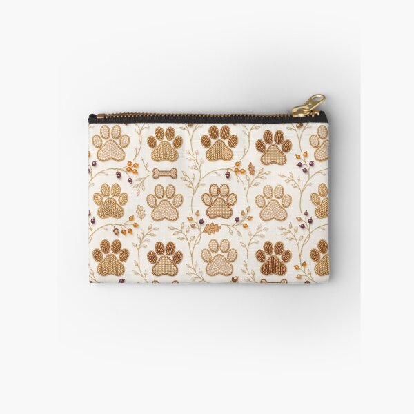 Item preview, Cozy Dog Paw Print Pattern designed and sold by PeacefulArtUkr.