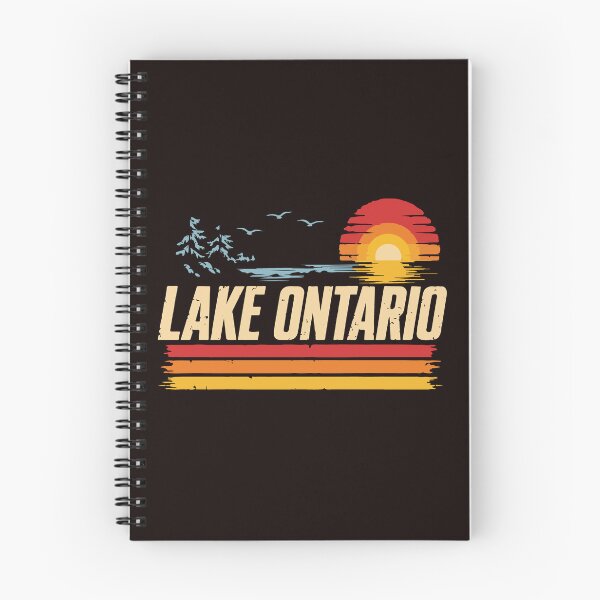 Item preview, Vintage Lake Ontario Retro Sunset Great Lakes Sunset designed and sold by ChuyenSuperx.