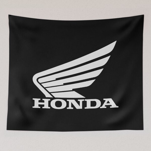 Aperçu de l'œuvre Logo rétro de Honda Motor Company pour la pêche sur un eSkiff créée et vendue par apiolands.