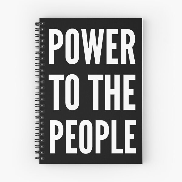 Item preview, POWER TO THE PEOPLE | Bold Minimalist Typography designed and sold by GemsAnatomy.