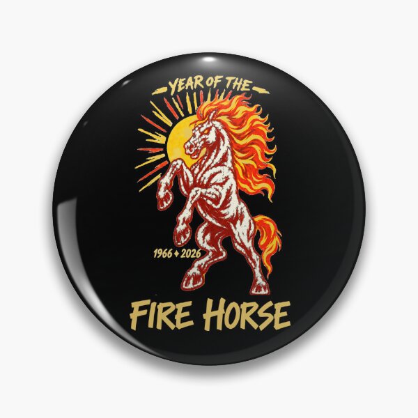 Item preview, Year of the Fire Horse 1966 - 2026 designed and sold by TY-Cat-Tees.