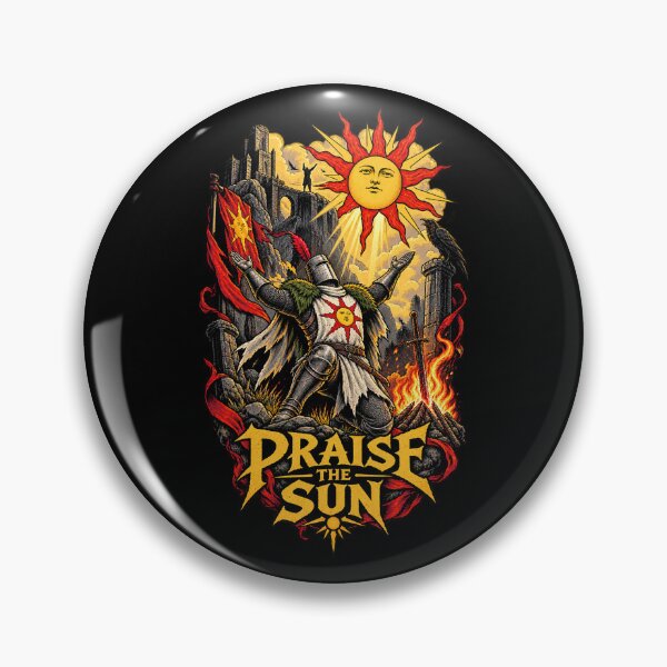 Item preview, Praise the Sun – Solaire of Astora designed and sold by Pandaburba.