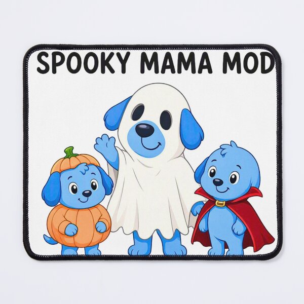 Item preview, BLUEY SPOOKY MAMA MODE HALLOWEEN TEE designed and sold by EasyTake.