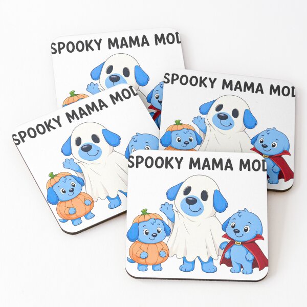 Item preview, BLUEY SPOOKY MAMA MODE HALLOWEEN TEE  designed and sold by EasyTake.