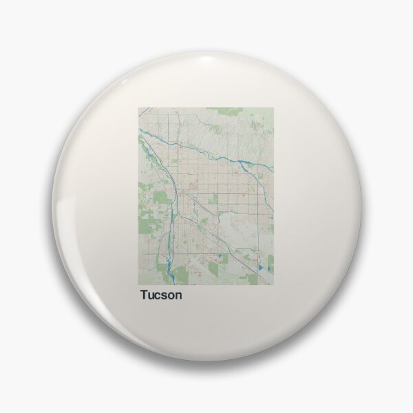 Item preview, Tucson Minimalistic Map Art designed and sold by MapsNerd.