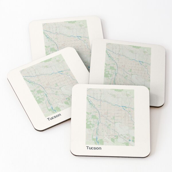 Item preview, Tucson Minimalistic Map Art designed and sold by MapsNerd.