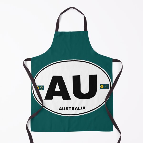 Item preview, Australia AU sticker design outline bw designed and sold by Kangaroo Sun.