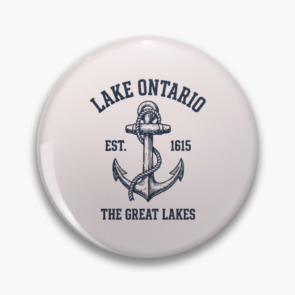 Item preview, Vintage Lake Ontario Anchor Established 1615 Great Lakes Nautical designed and sold by ChuyenSuperx.