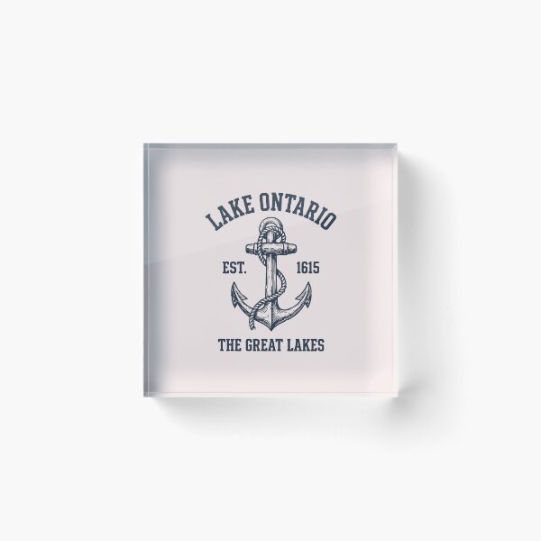 Item preview, Vintage Lake Ontario Anchor Established 1615 Great Lakes Nautical designed and sold by ChuyenSuperx.