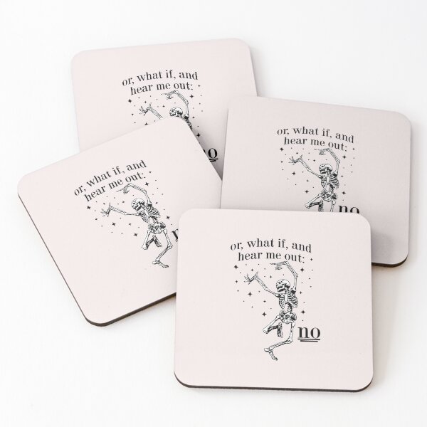 Item preview, Hear Me Out No Dancing Skeleton Funny Sarcastic designed and sold by ChuyenSuperx.
