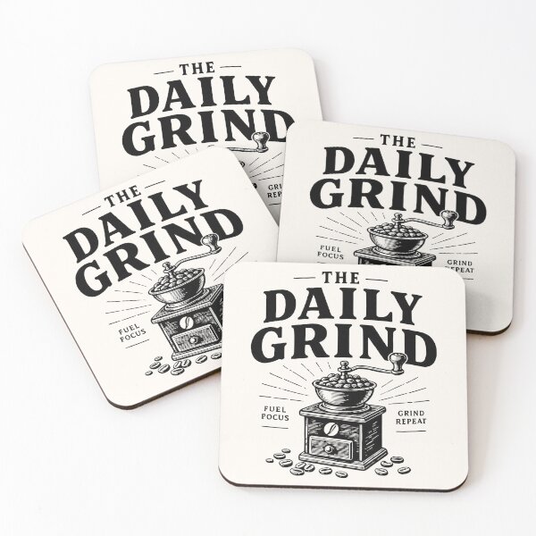 Item preview, THE DAILY GRIND II designed and sold by BabaSoti.