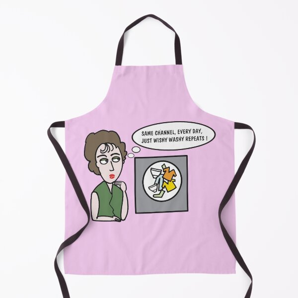 Item preview, Same Channel Every Day Laundry Cartoon designed and sold by Al Benge - NZ & Australian Art.