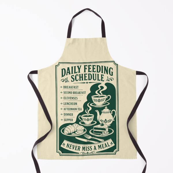 Item preview, Hobbiton Elevenses Menu Negative Space Poster designed and sold by agearb.
