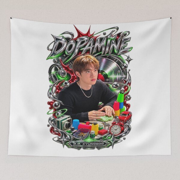 Item preview, Kyungsoo DOPAMINE Chrome Star Streetwear designed and sold by Valeree Store.