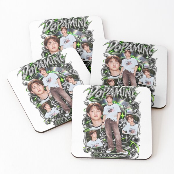 Item preview, D.O DOPAMINE Futuristic Chrome Kpop Graphic designed and sold by Valeree Store.