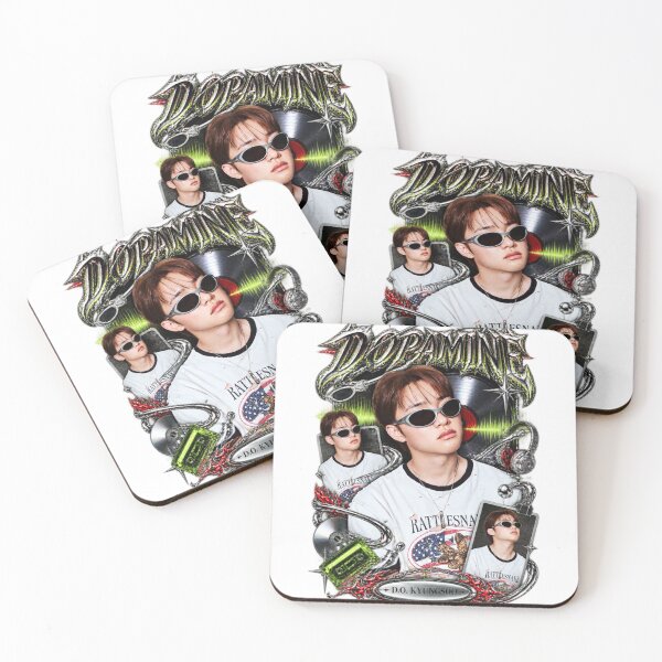 Item preview, D.O Kyungsoo DOPAMINE Chrome Y2K Aesthetic designed and sold by Valeree Store.