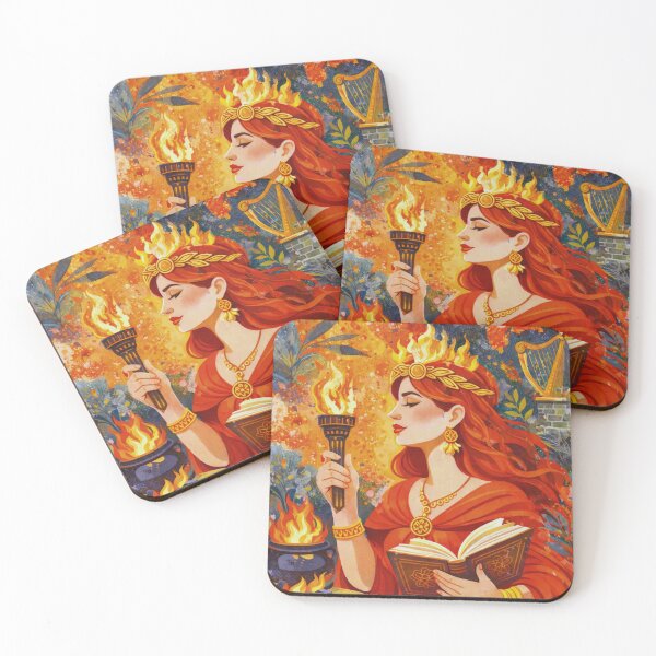 Item preview, Brigid Goddess illustration – Irish Mythology and Spirituality designed and sold by GalleryKauffeld.