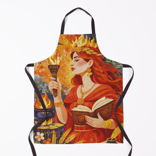 Item preview, Brigid Goddess illustration – Irish Mythology and Spirituality designed and sold by GalleryKauffeld.