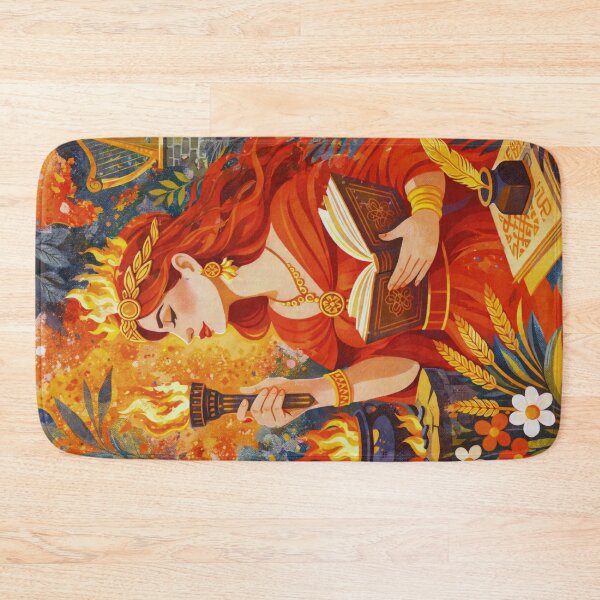 Item preview, Brigid Goddess illustration – Irish Mythology and Spirituality designed and sold by GalleryKauffeld.