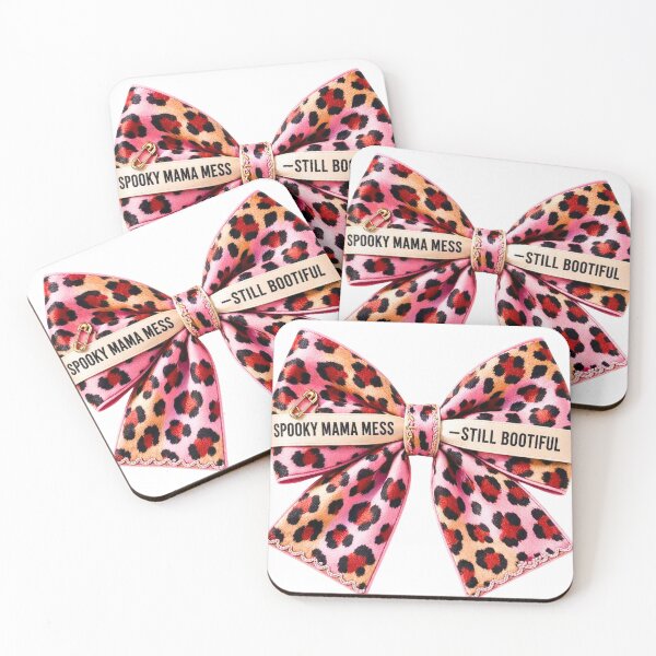 Item preview, SPOOKY BOWTIFUL MESS LEOPARD BOW SHIRT  designed and sold by EasyTake.