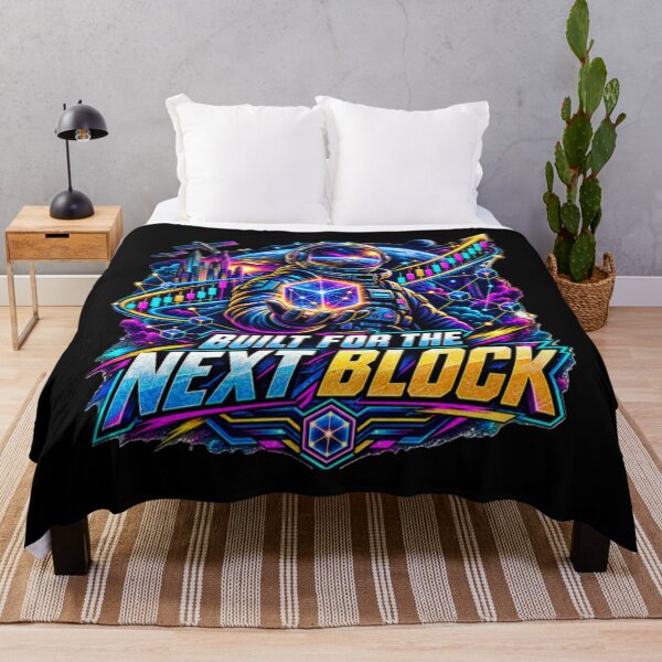Item preview, Built for the Next Block – Crypto Astronaut designed and sold by DesignsMjB.