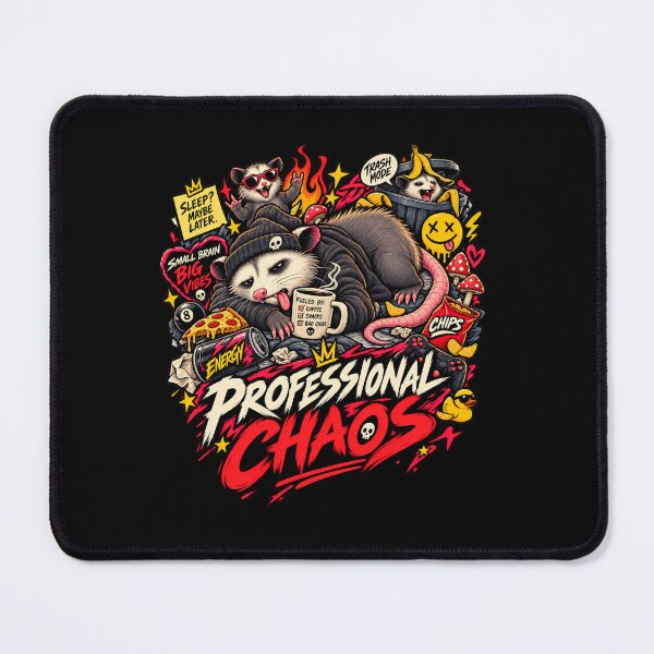 Item preview, Professional Chaos – Funny Possum designed and sold by Pandaburba.