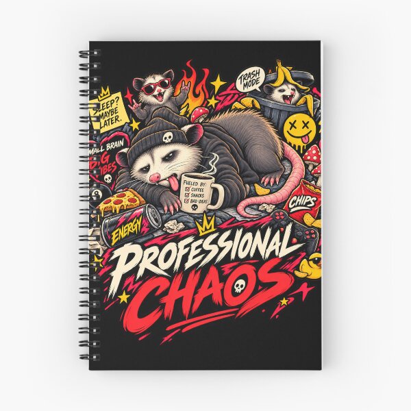 Item preview, Professional Chaos – Funny Possum designed and sold by Pandaburba.