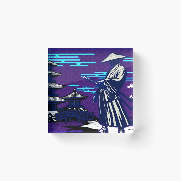 Item preview, Silent Ronin Purple Twilight Temple designed and sold by Baihuart.
