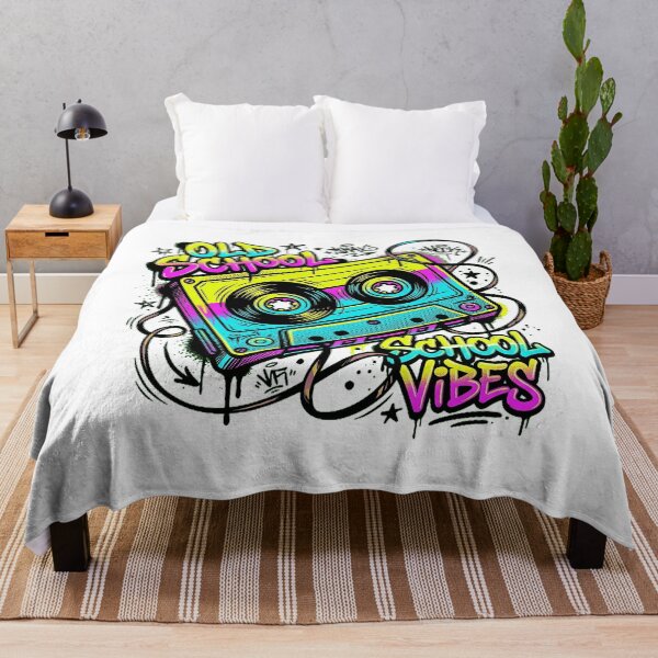 Item preview, Rewind — Retro Cassette Graffiti Art designed and sold by hamza19911991.